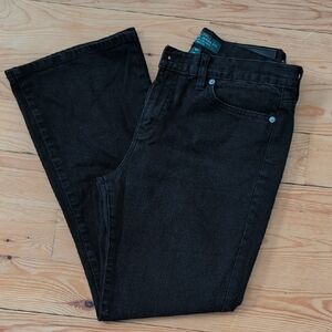 Ralph Lauren Jet Black Straight Jeans